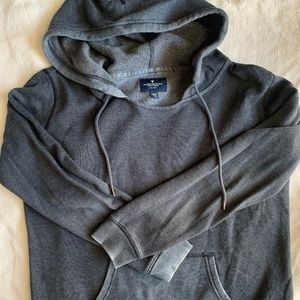 AE Distressed Grey Hoodie